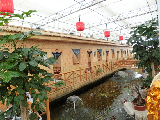生態(tài)餐廳智能溫室 生態(tài)餐廳智能溫室